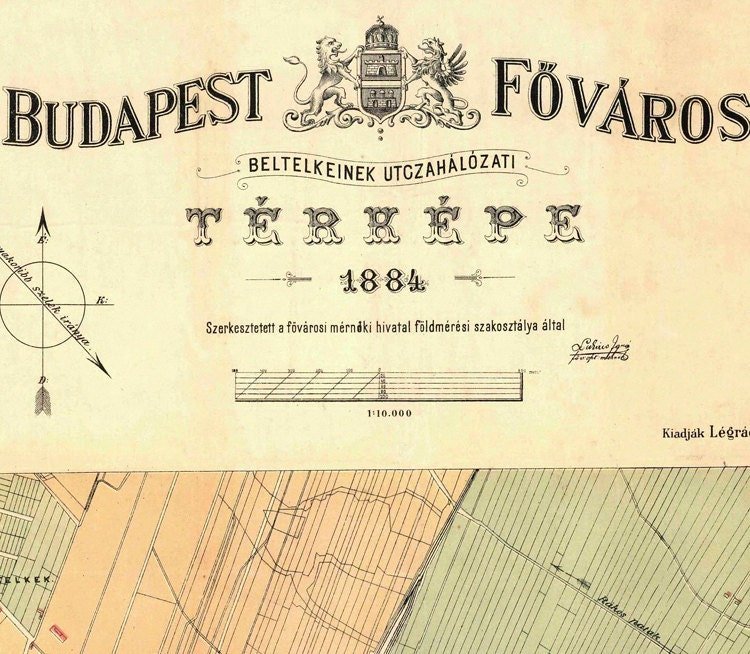 Old Map of Budapest Hungary 1884 Vintage Map | Vintage Poster Wall Art Print | Wall Map Print | Old Map Print | Map Gift | Anniversary gift